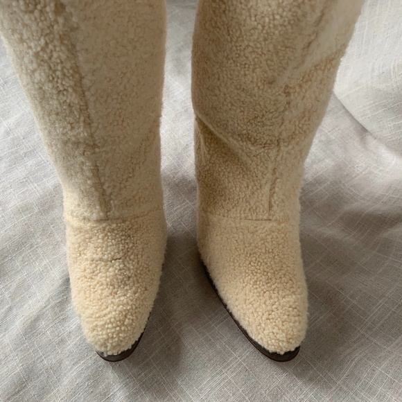 Titti dell'Acqua lamb and alligator booties - Picture 8 of 9